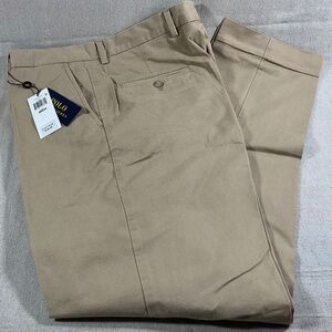 Polo Ralph Lauren men pants beige chino pants 38x34 NWT